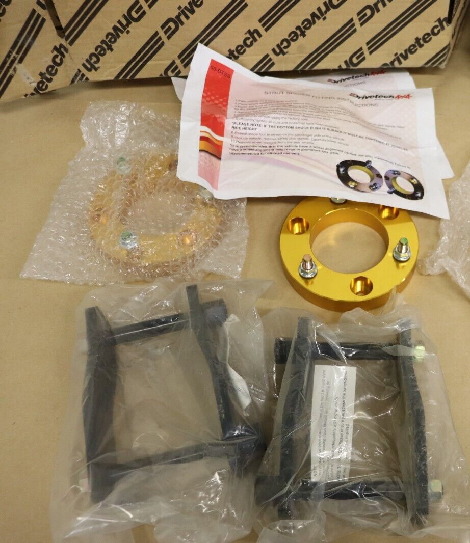 NEW DRIVETECH SUSPENSION LIFT KIT STRUT SPACER + EXTENDED SHACKLE PART