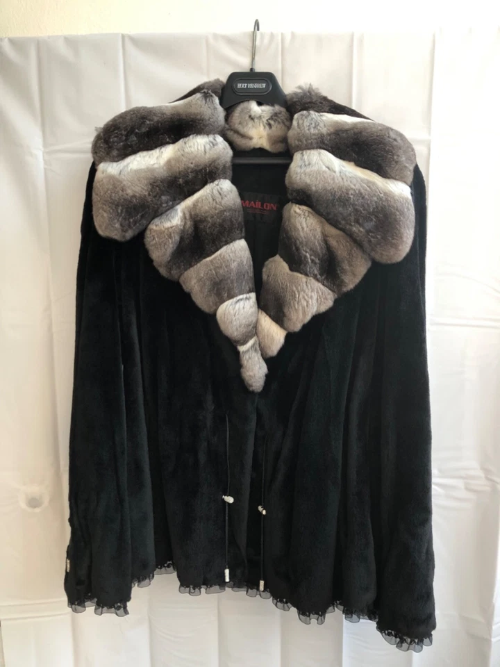 Chaqueta Visón y Chinchila Talla M Foto 2 de 3