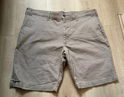 Short Chino Marks & Spencer Homme – Taille W34 Beige – Coton – Occasion