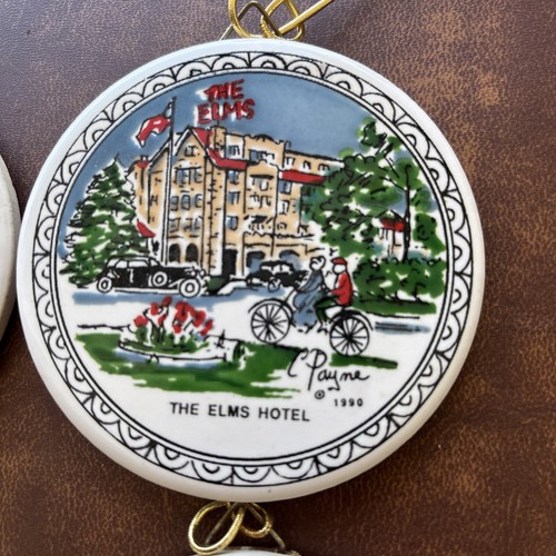 Carolyn Payne Christmas Ornaments Featuring Liberty, MO Landmarks Clay County - Picture 4 of 9