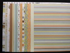 K I MEMORIES "IT'S A BOY" 12X12 PAPERS