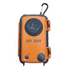 ECOXGEAR Floating Bluetooth Speaker with Waterproof Dry Storage (Orange)