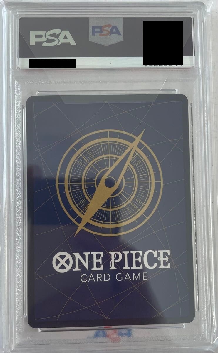 PSA 9 One Piece Silvers Rayleigh OP08-118 2024 Manga Rare