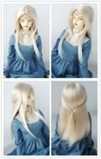 JD561 1/3 Long Synthetic Mohair BJD Wig For 20.5-23cm Size 8-9 inch SD Doll Hair