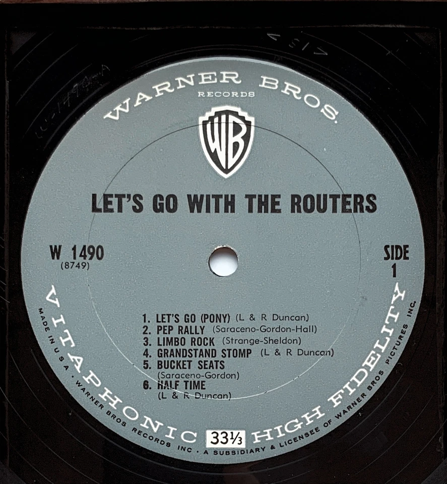 The Routers - Let's Go! With The Routers [LP] | Warner Bros. Records l NM/EX - Bild 2 von 2