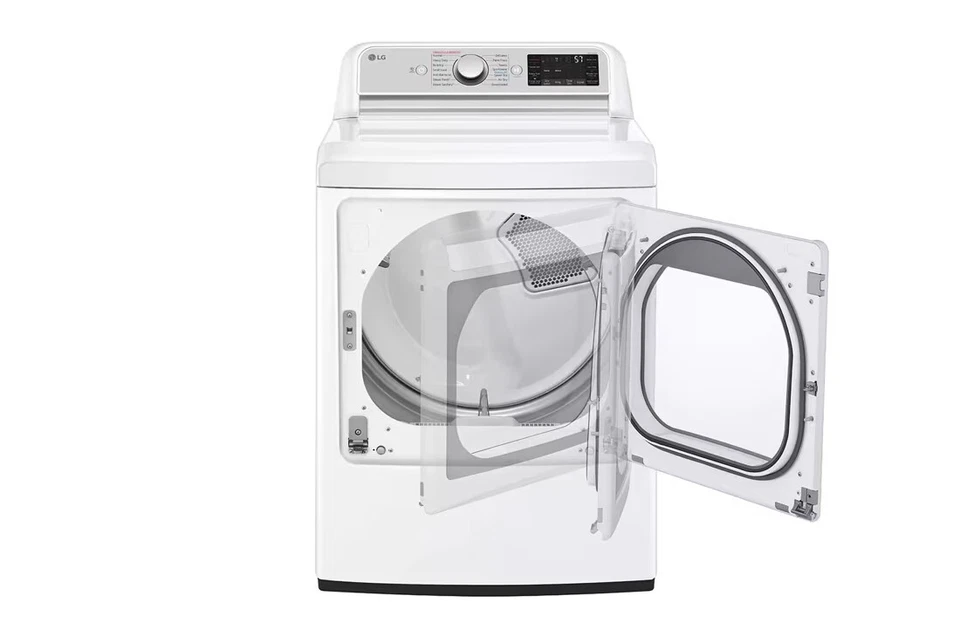 LG EasyLoad Smart Wi-Fi Enabled 7.3-cu ft Vented Electric Dryer - Image 2 of 4