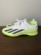 Adidas X Crazyfast.1 IC Indoor White/Yellow Soccer Cleats IE4206 Men s Size 11