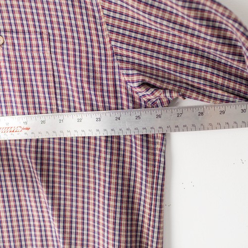 Falcon Bay Men's XLT Short Sleeve Button Up Plaid Shirt - Picture 8 of 8