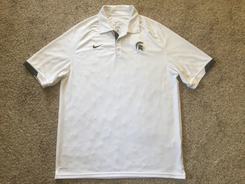 Nike Dri Fit Mens Sz Large MSU Michigan 