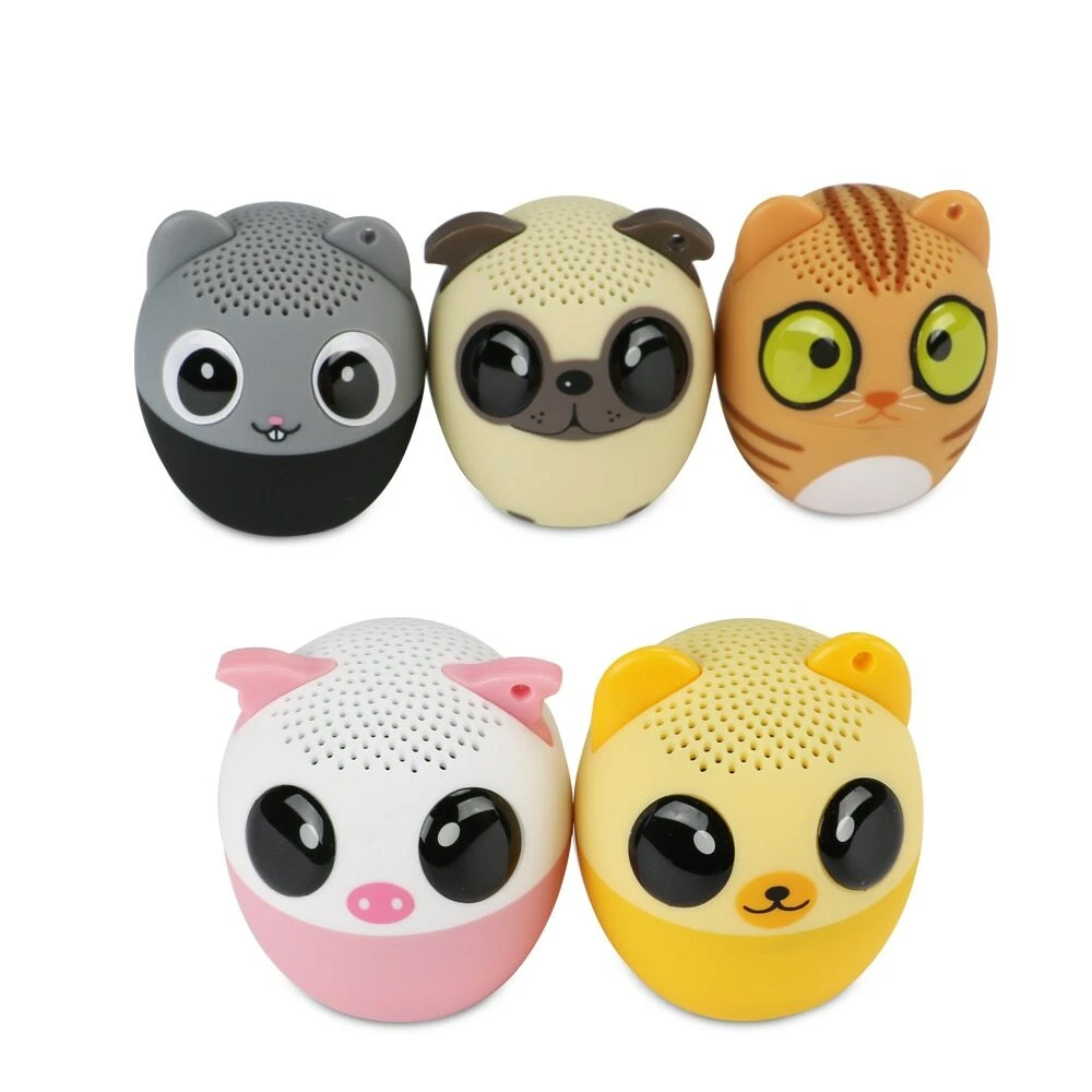 Audio Mini Pet Bluetooth Animal Wireless Portable Speaker Kids Adult Laptop