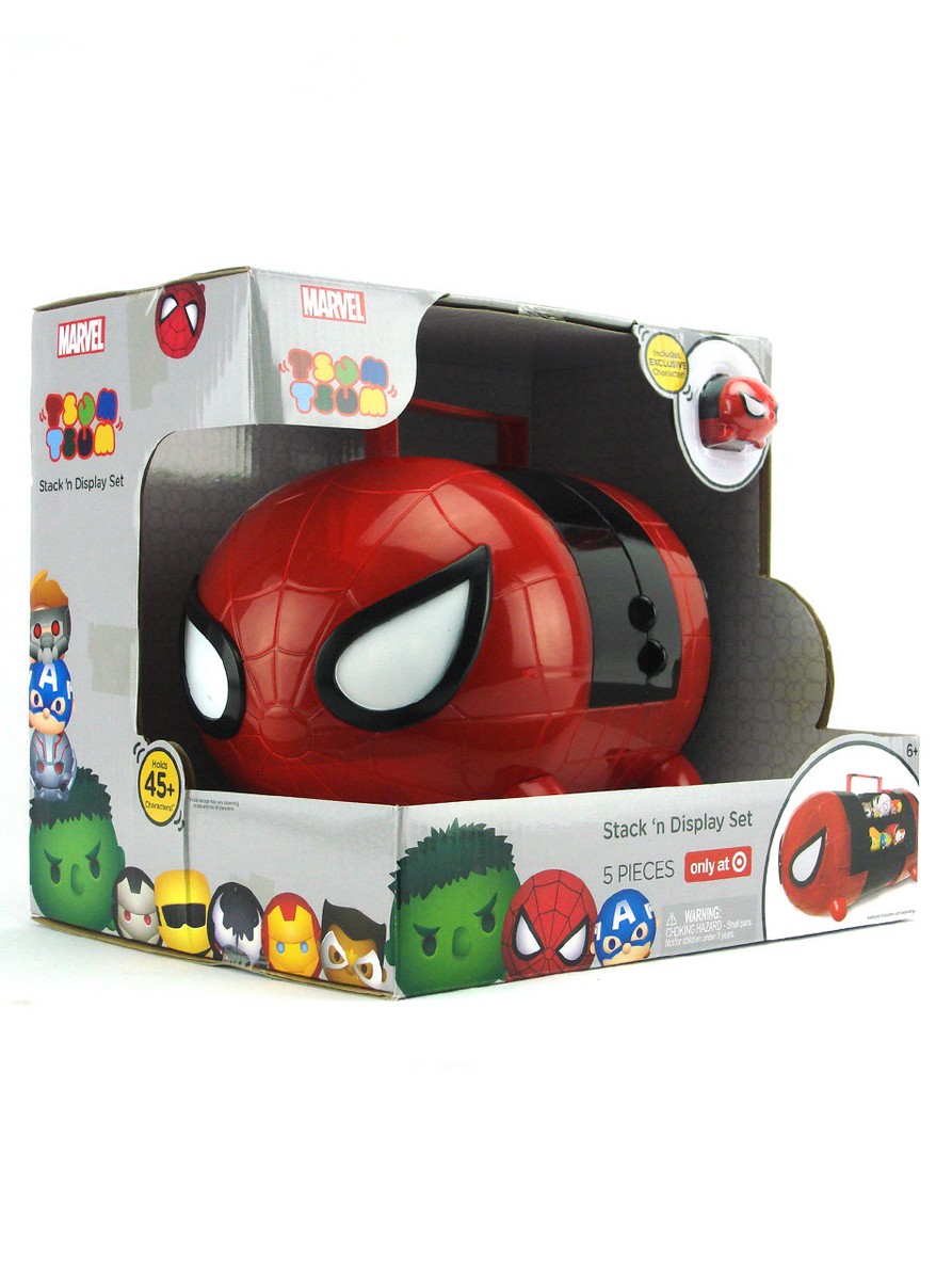 Tsum Tsum Spider-Man Stack n' Display Set Target Exclusive 5-Piece