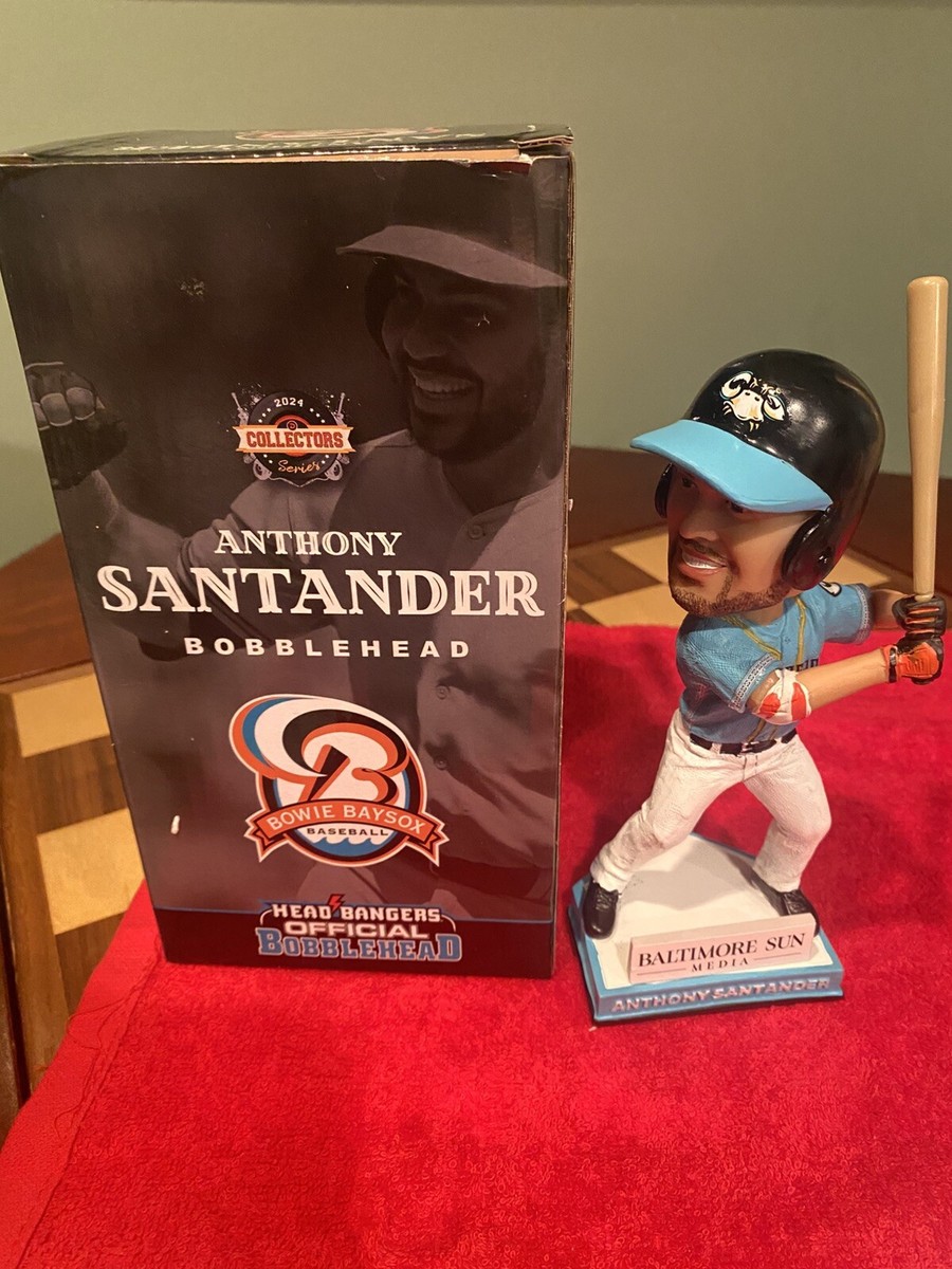 Anthony Santander 2024 Bowie Baysox Bobblehead Baltimore