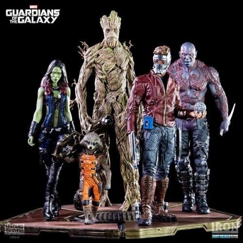 Iron Studios Marvel Guardians Of The Galaxy Vol 1 - SET Completed - Foto 1 di 5