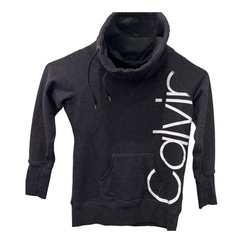 Calvin Klein Performance Long Sleeve High Neck w/Drawstring Size Medium
