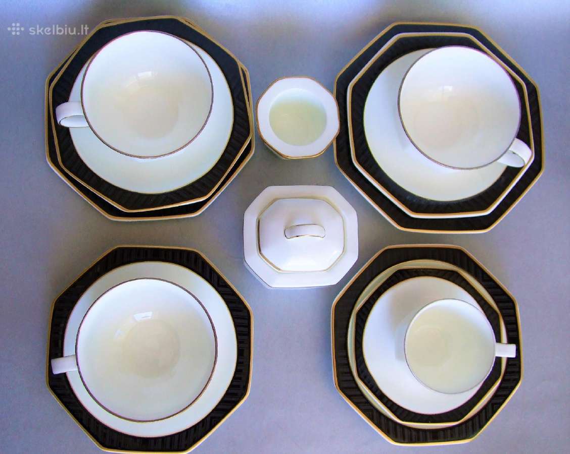Vintage Dinner Porcelain Set of Heinrich Villeroy & Boch 