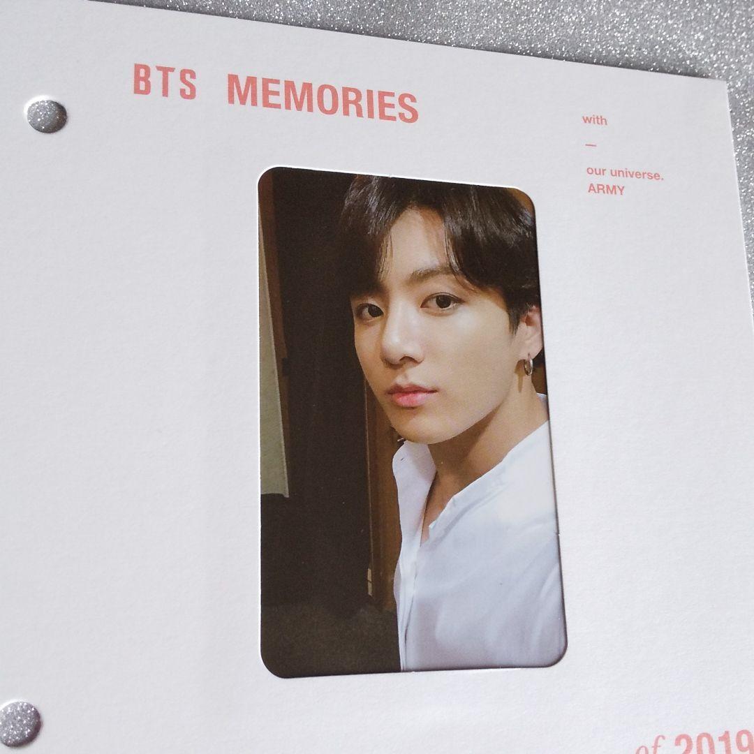 BTS Memories 2019 Blu-ray Official Trading Card Jongkook JK