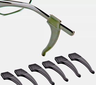 Spectacle Grip EAR GRIP GLASSES HOOKS ANTI SLIP SILICONE SPECTACLE RETAINERS GLASSES ...