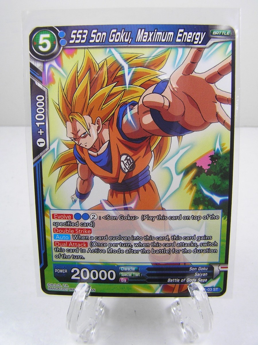 Dragon Ball Super Card Game TCG SD1-03 ST SS3 Son Goku, Maximum