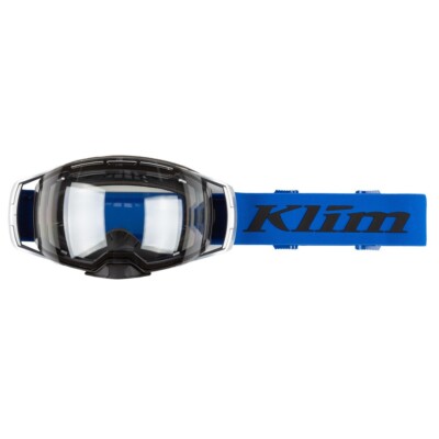 Klim AEON Snow Goggle Tech Electric Blue Lemonade Photochromic Clear - Smoke NEW