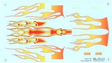 Slixx 7199 Flame Sheet 10 Waterslide Decal