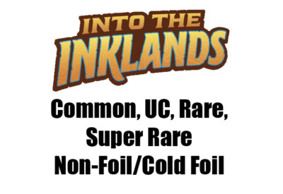 Lorcana TCG - Into the Inklands Common, UC, Rare Singles NM - You Pick