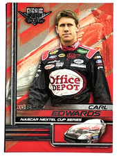 HOF'er CARL EDWARDS 2006 Wheels High Gear NASCAR Racing Card #3