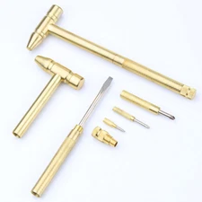 6 in 1 Copper Plated Hammer Hammer Multifunctional Screwdriver Multitools
