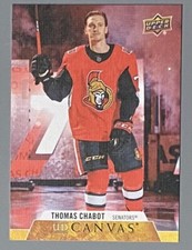 2020-21 Upper Deck Thomas Chabot UD Canvas #C58 Ottawa Senators