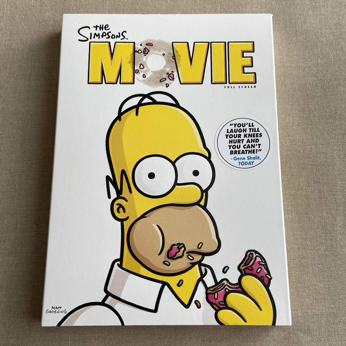 The Simpsons Movie (DVD FS 2007) W/ Slipcover Comedy Animation