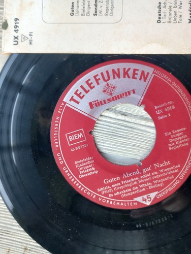 LP--SONGS OF THE SEVEN SEAS--TOP GERMAN SINGERS w/ Other German Records Lullaby - Picture 6 of 21