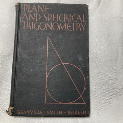 Plane And Spherical Trigonometry