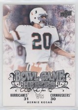 2011 Upper Deck College Football Legends Bowl Game Heroes Bernie Kosar 11rv