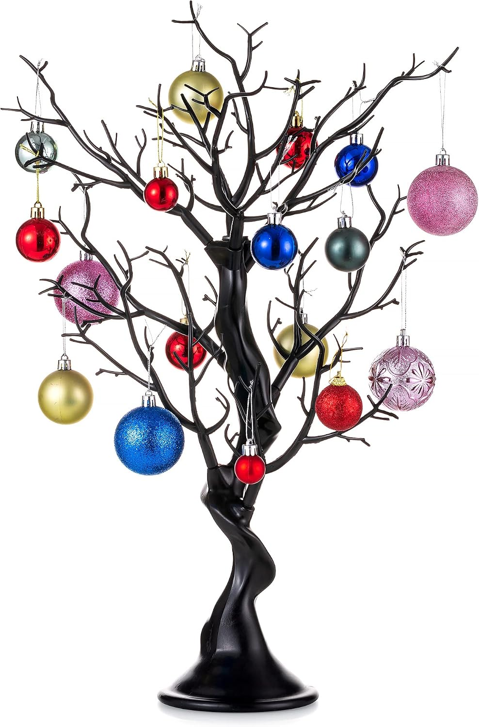 Fake Table Top Tree Black Artificial Tree for Table Centerpiece, Small Fake Trees ...