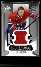 2015-16 SP Game Used 2015 All-Star Skills Fabrics Jiri Sekac Montreal Canadiens