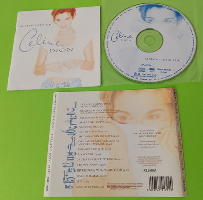 Import CD - Celine Dion Falling Into You 1996 South American Pressing Rare OOP