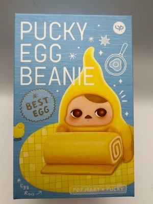 Authentic Pop Mart Pucky Egg Beanie Series Confirmed Figurines