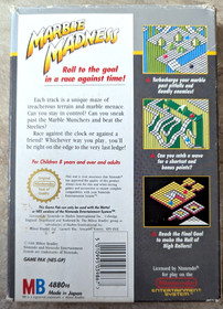 MARBLE MADNESS - PAL A Nintendo NES Game: