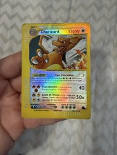 ITALIAN Charizard 146/144 Skyridge Reverse Holo Heavily Played Pokémon TCG