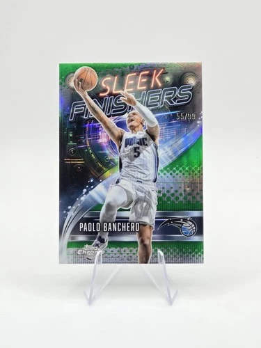 2025 Topps Chrome Paolo Banchero Refractors Green (RAW)