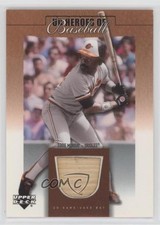 2001 Prospect Premieres Heroes of Baseball Game-Used Bats Eddie Murray HOF 0p1n