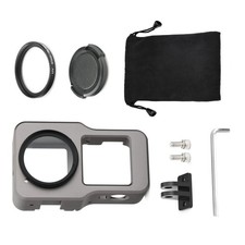 Alloy Frame W/ Lens Cover/Base/Screw/Wrench For DJI Action 2 Camera Repair Parts