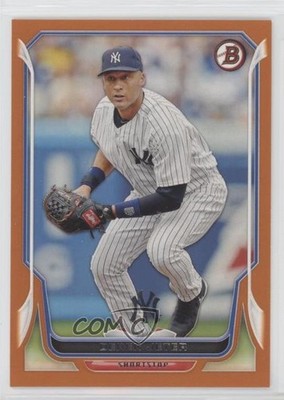 2014 Bowman Orange 160/250 Derek Jeter #1 HOF 1g2u