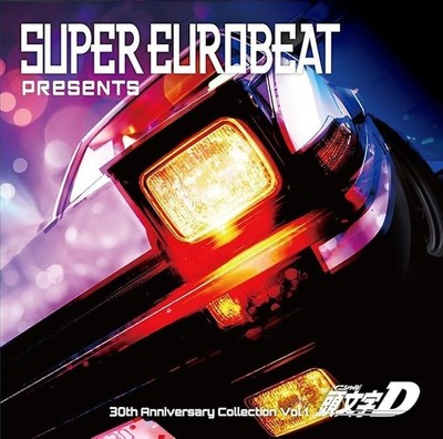 Initial D 30th Anniversary Collection Vol.1 2CD Super Eurobeat Japan Avex New