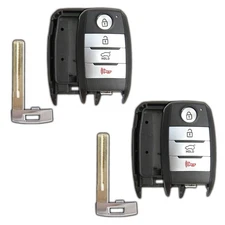 2 Key Fob Remote Shell Case Replacement for Kia TQ8-FOB-4F06