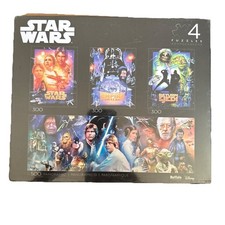 Star Wars Buffalo Games 4 Puzzle Set  300pc x 3  500pc  New Factory Sealed