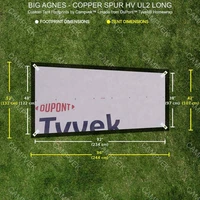 Tyvek Footprint for the BIG AGNES COPPER SPUR HV UL2 LONG Tent