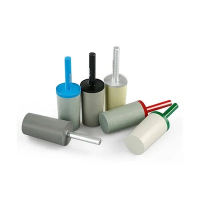 1/6 Stück Diamant-Zylinder-Harz-Schleif kopf 50 Grit -1500 Grit mit 6mm Schaft