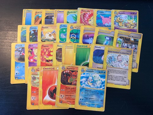 Set 28 Pokemon Karten /165 Expedition Base Wizards Französisch OHNE DOPPELTE