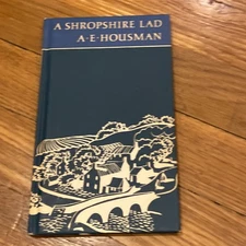 VTG A Shropshire Lad A E Housman, Peter Pauper Press Beautiful MCM HC Book Poems