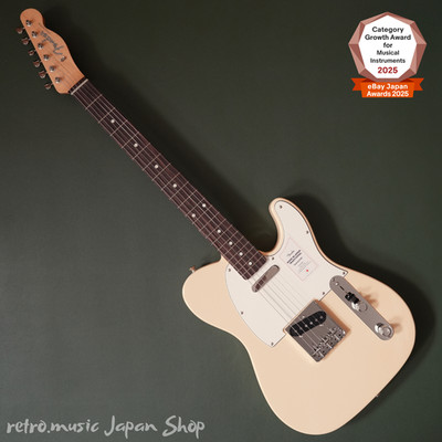 Fender Made in Japan Traditionelle 60er Telecaster Vintage weiße E-Gitarre